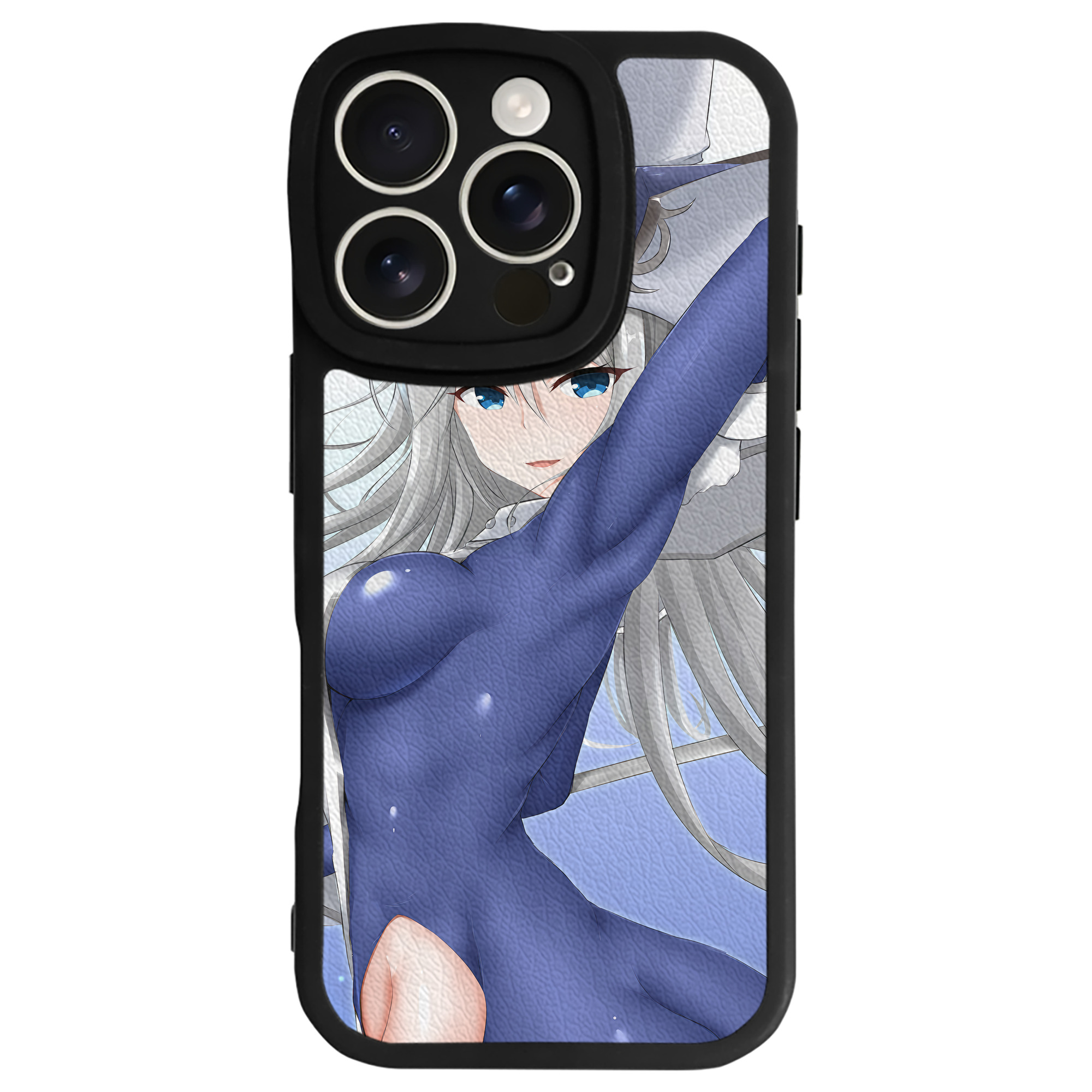 （画像用） 遊☆戯☆王 Yu-Gi-Oh! 【iPhone 16シリーズ対応】シリコンスマホケース（レザー調） 材質：シリコン